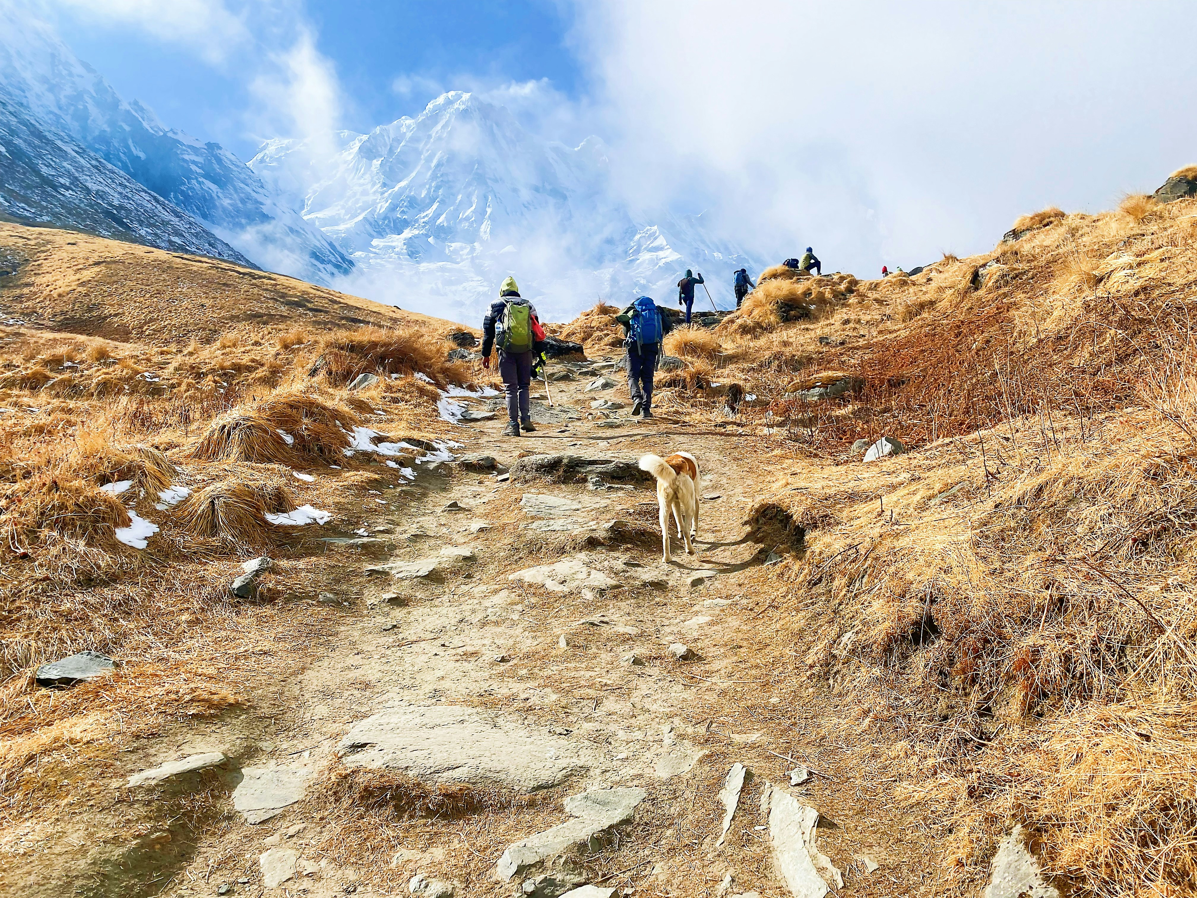 trails can be demanding at annapurna trekking