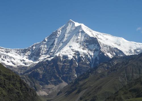 churen himal expedition is done at the west of Dhaulagiri mountain