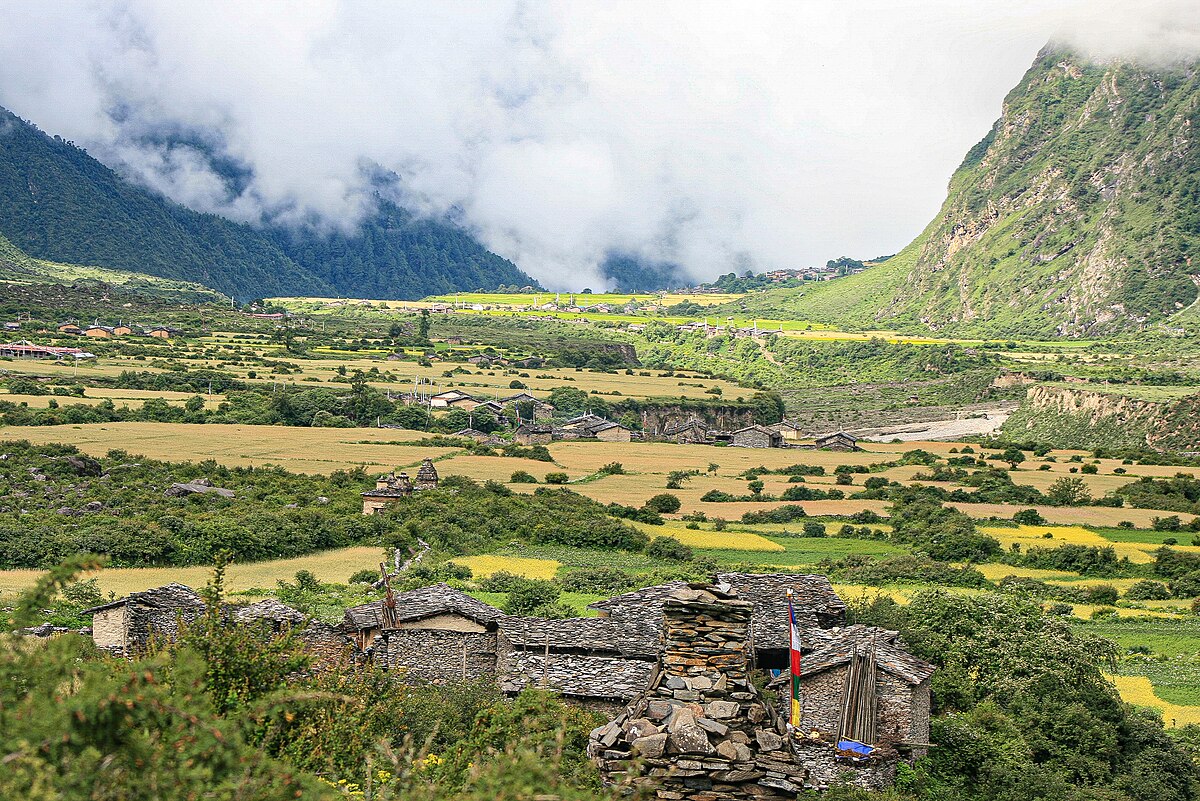 tsum valley in gorkha is one of the top rate wilderness treks in nepal