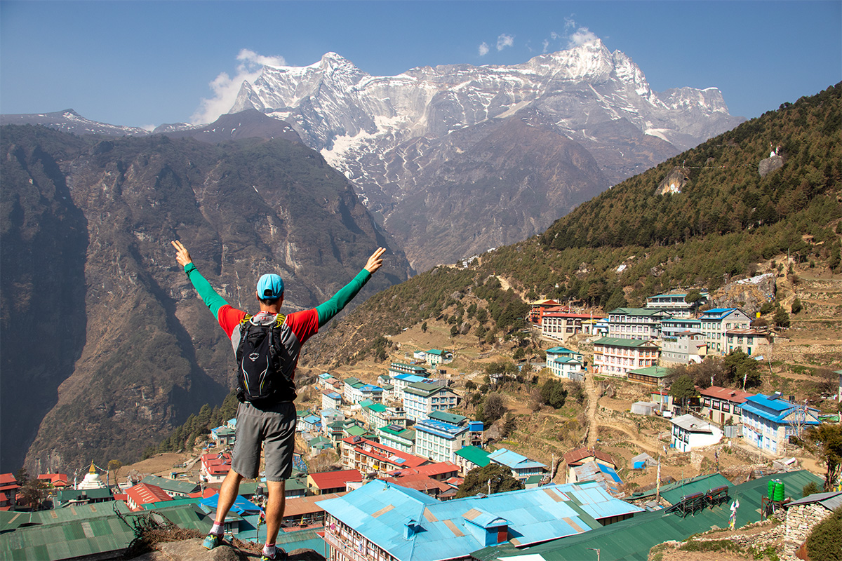 namche bazaar is gateway for EBC and also rural village trekking in nepal