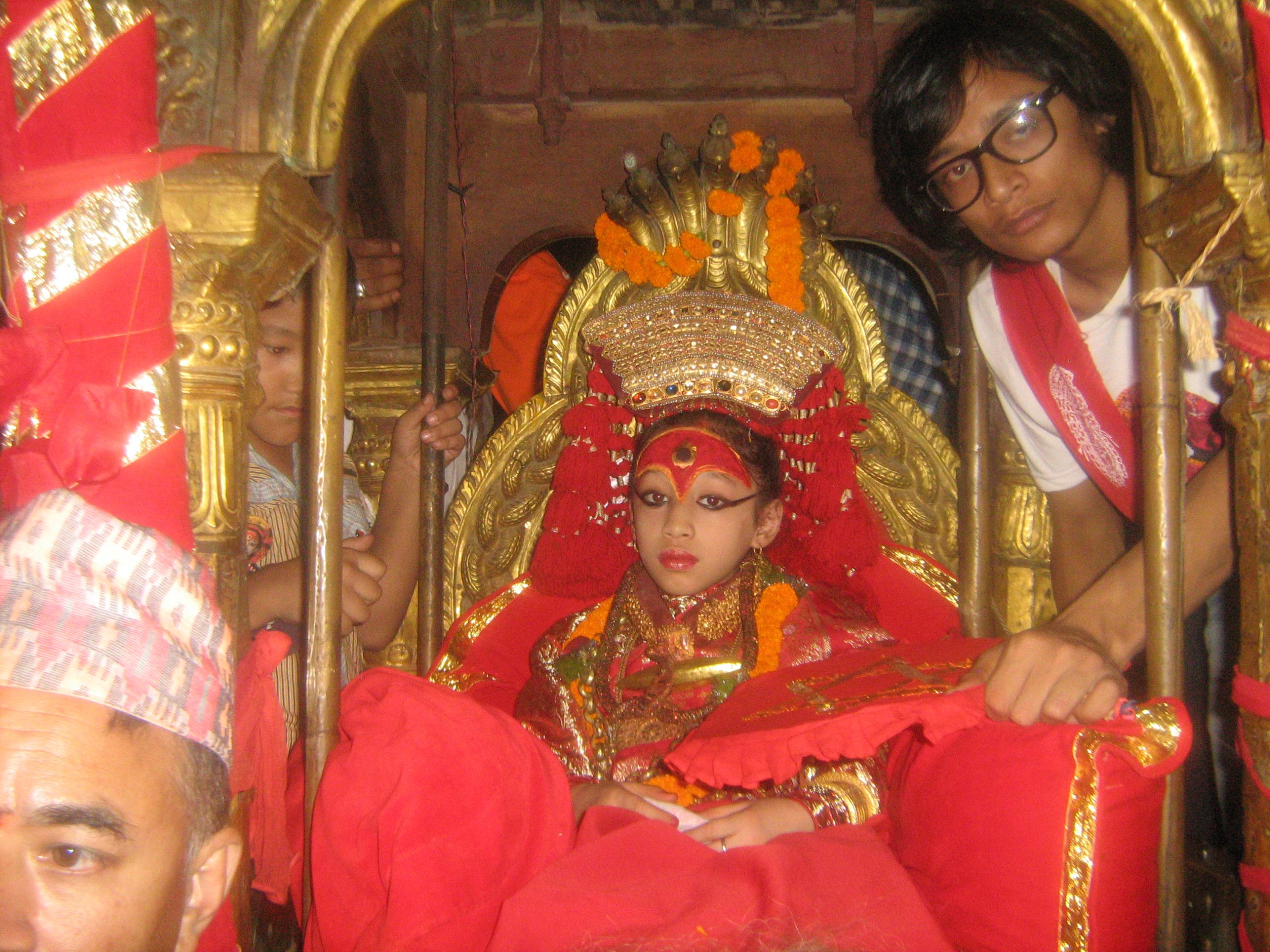 girls need to go through strong process to be kumari the living goddess of nepal