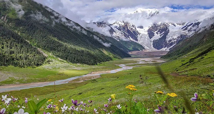 rani kharka is a key landmark for saipal base camp trek