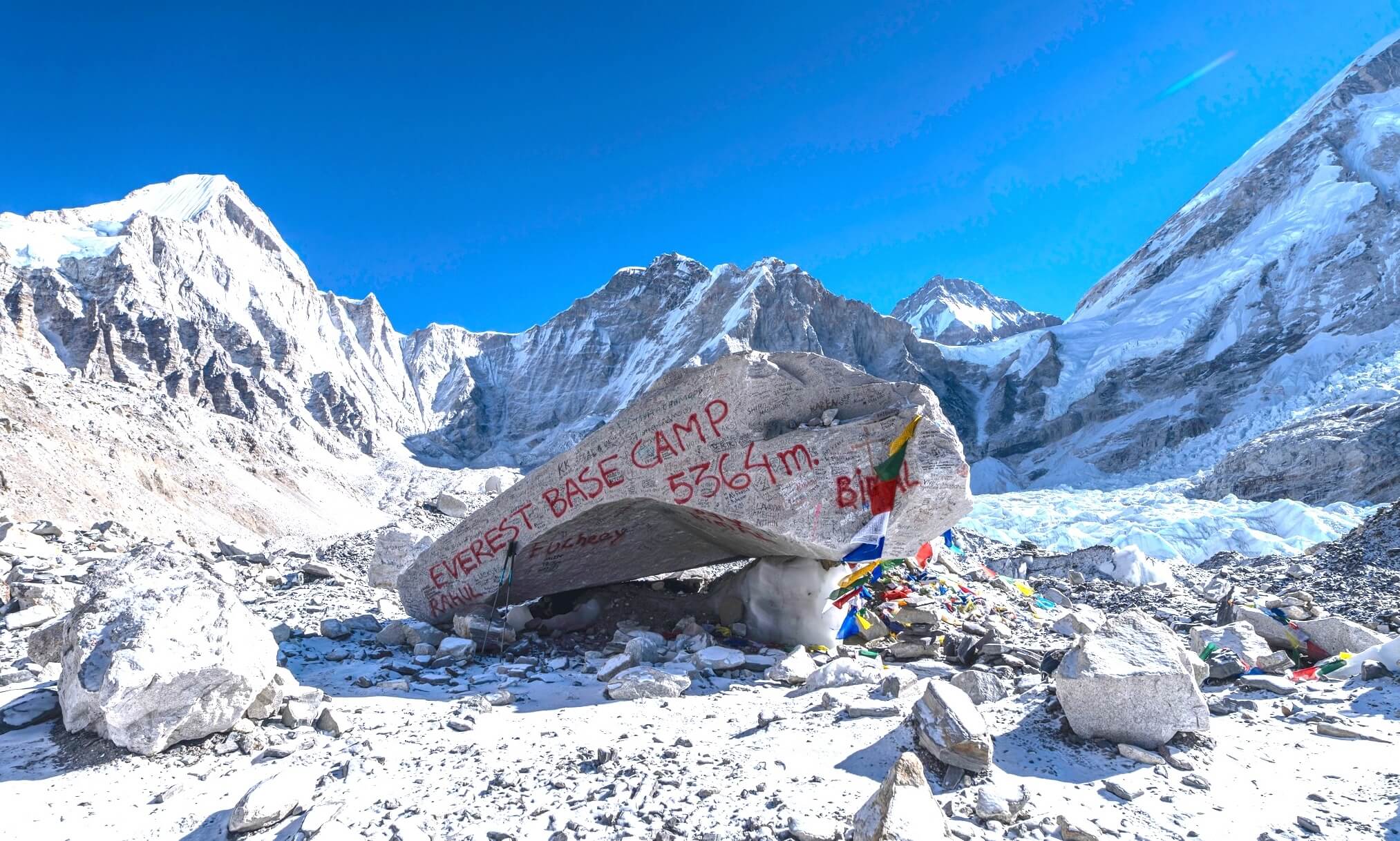 everest base camp trek is one of the famous trekking spots in nepal