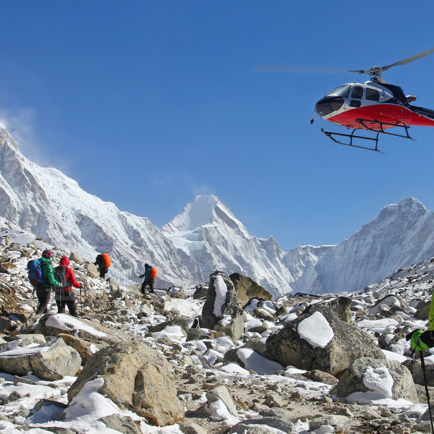 everest heli trekking is one of the famous heli trekking in nepal