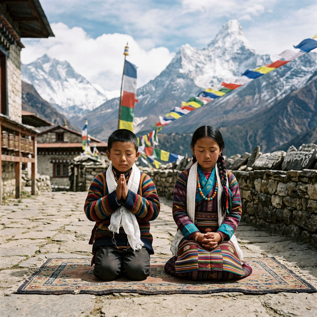 sherpa people are the native of the himalayas