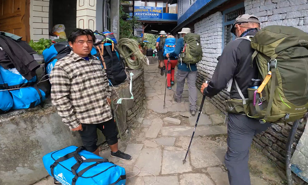 a good trekking guide helps yo to connect with the locals