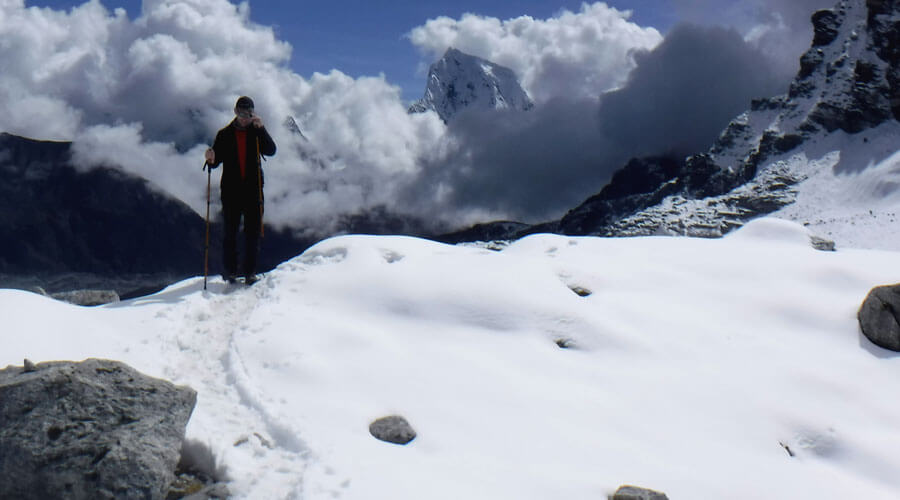 winter trekking is better for experienced climbers