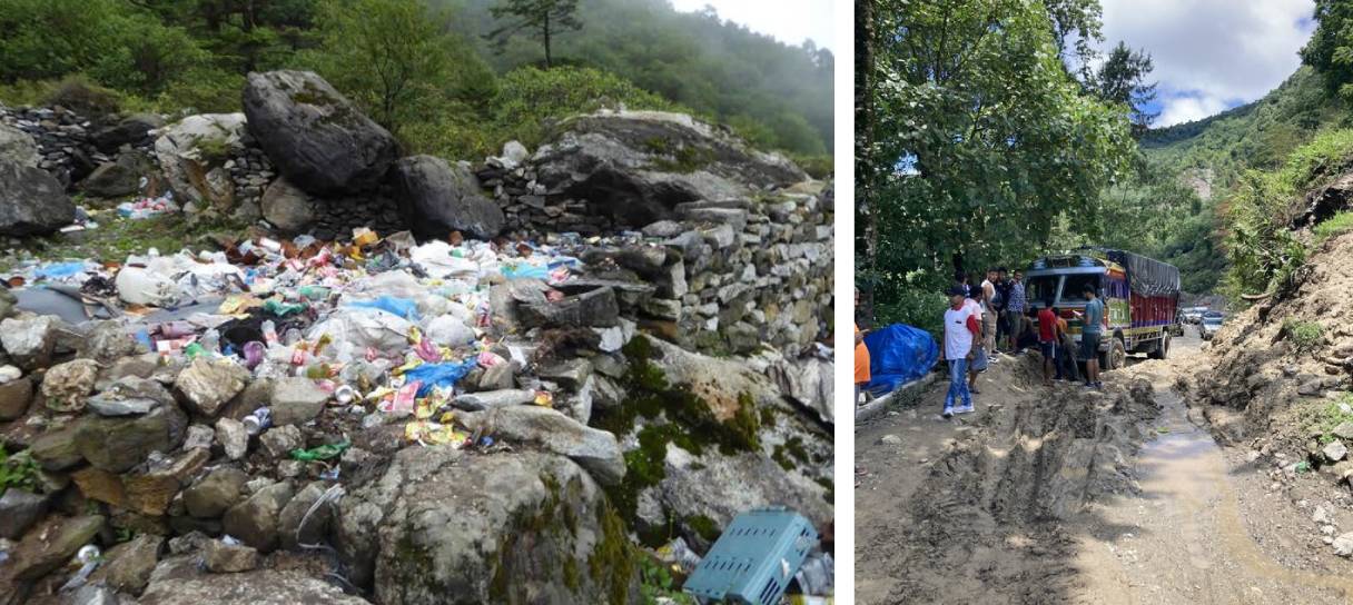 evironment pollution is biggest negative impact of tourism in remote regions of nepal