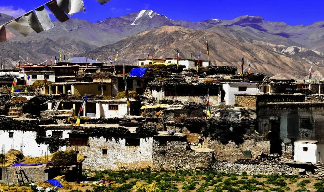 there are plenty of unidentified villages of upper mustang