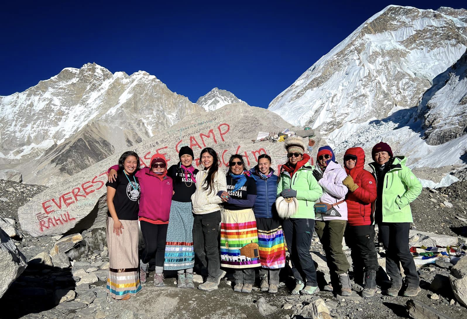 women trekking guide is increasing in EBC trek