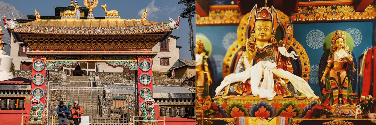 tengboche monastery is key stop at EBC trek